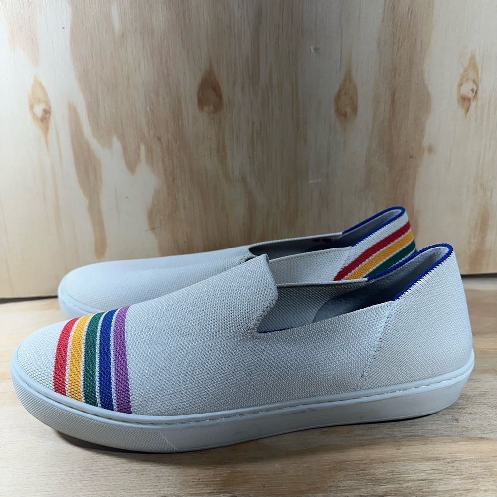 Rothy's SF Rainbow Pride Limited Edition Sneakers Women’s Size 11.5